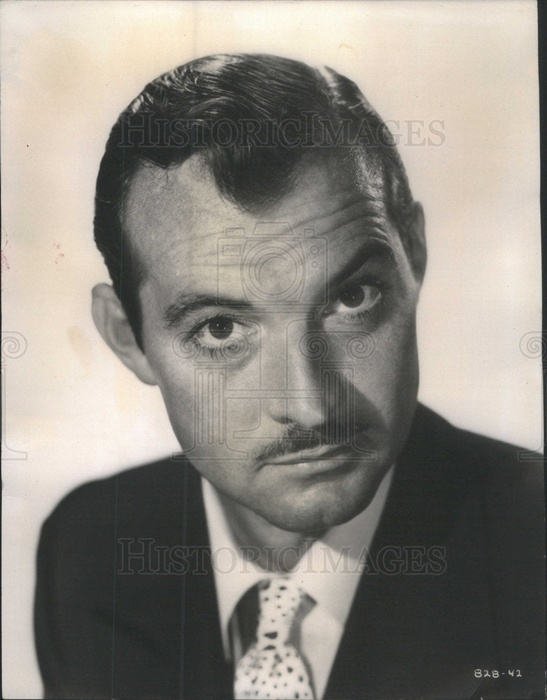 1952 Press Photo Zachary Scott American Actor - Historic Images