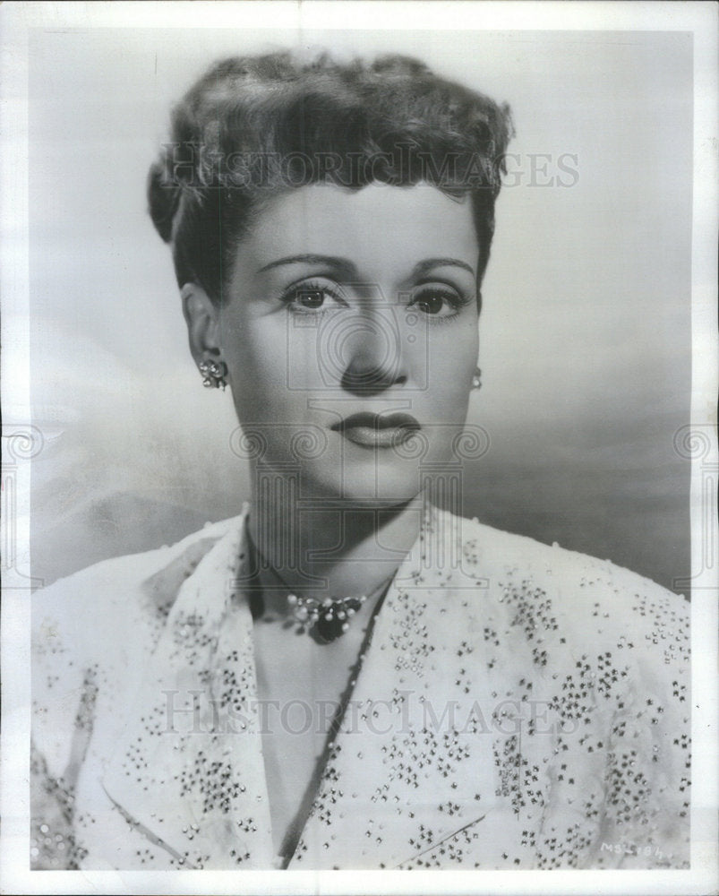 1950 Press Photo Martha Scott Actress Another Language - Historic Images