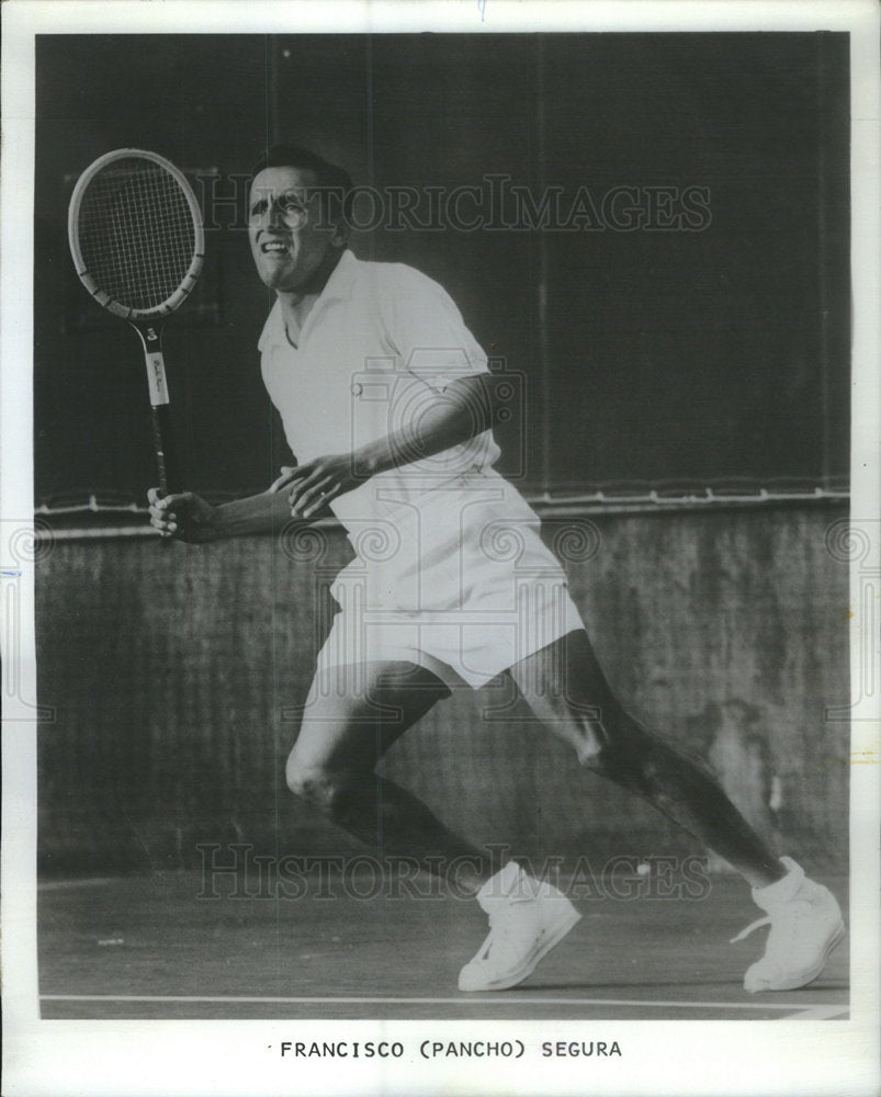 1966 Francisco Pancho Segura tennis player Amphitheater US champion - Historic Images