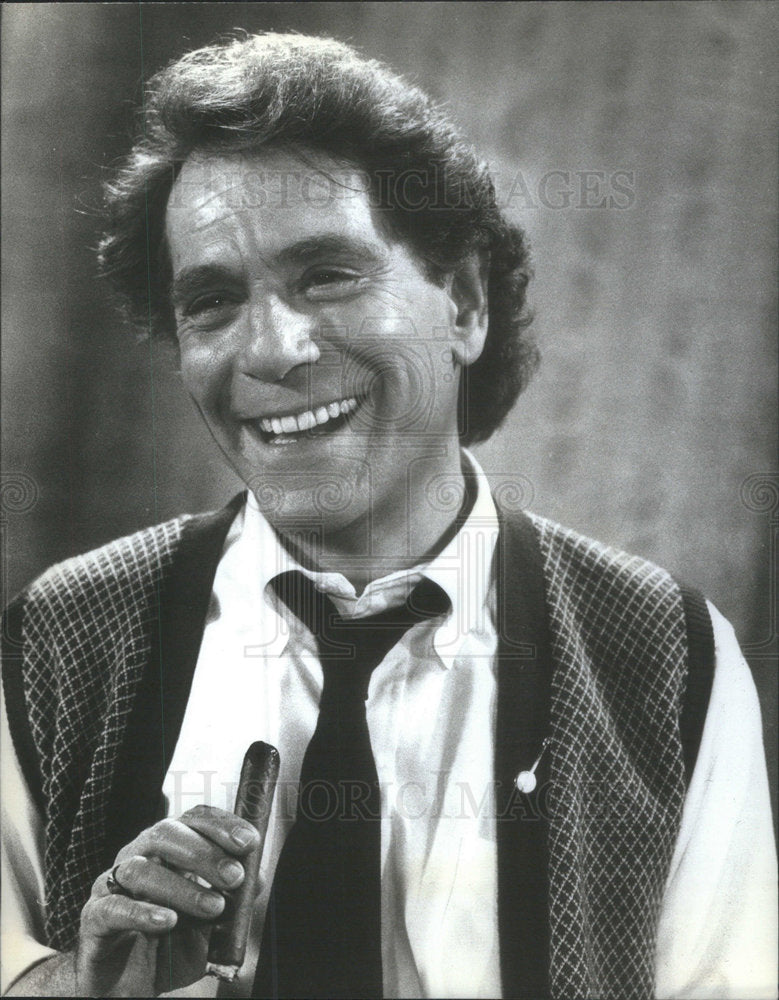 1987 Press Photo George Segal (Actor) - Historic Images