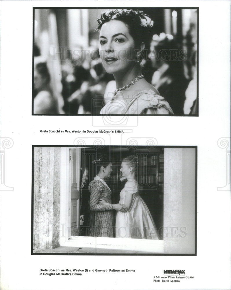 1996 Press Photo Greta Scacchi (Actress) - Historic Images