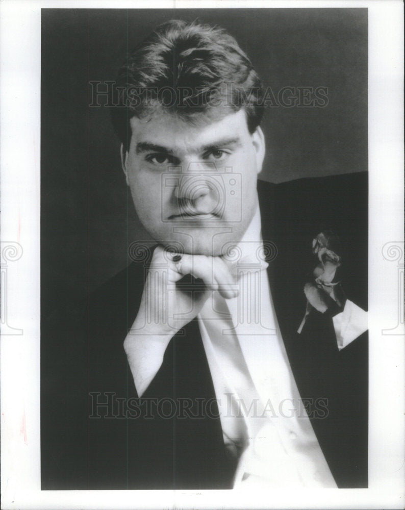 1992 Press Photo Bryn Terfel, Bass-Baritone, Dazzled Ravinia Audiences - Historic Images