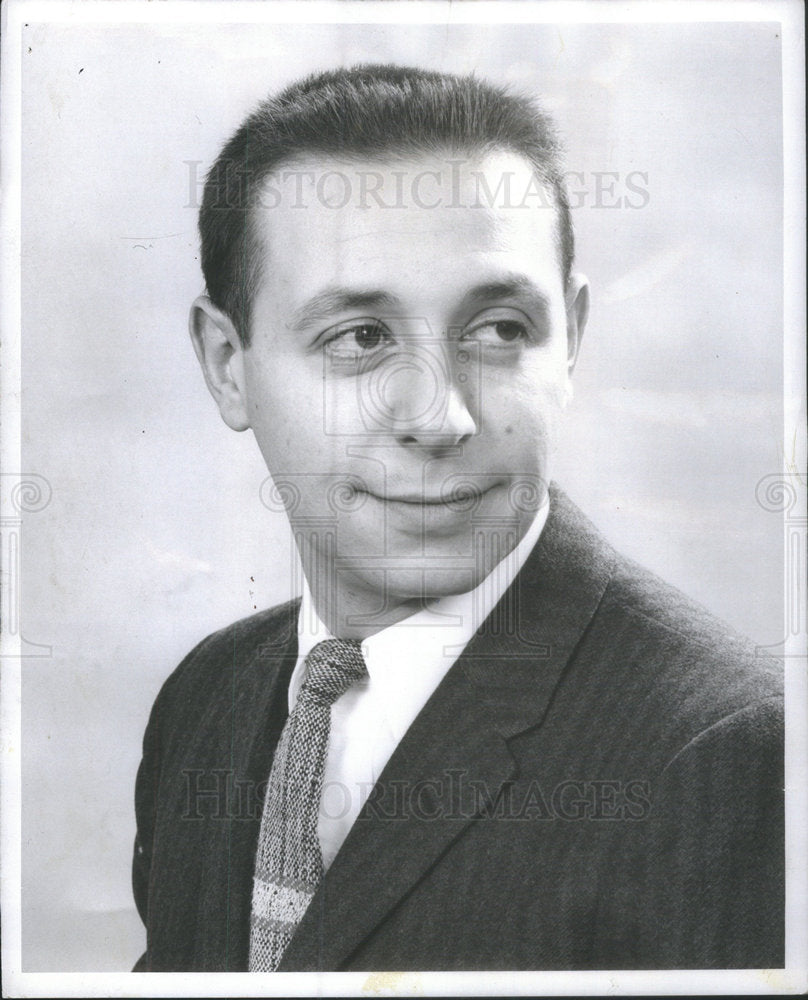 1958 Larry Weintraub Sun-Time International News reporter - Historic Images