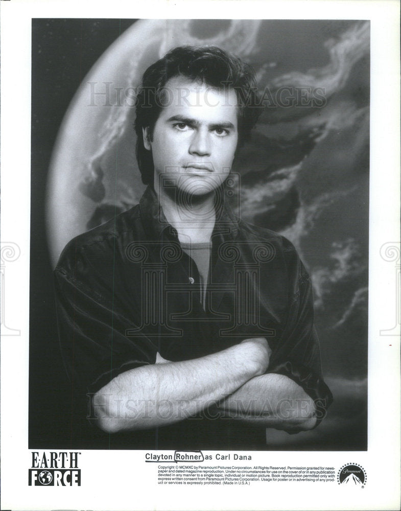 1990 Press Photo Clayton Rohner (Actor) - Historic Images