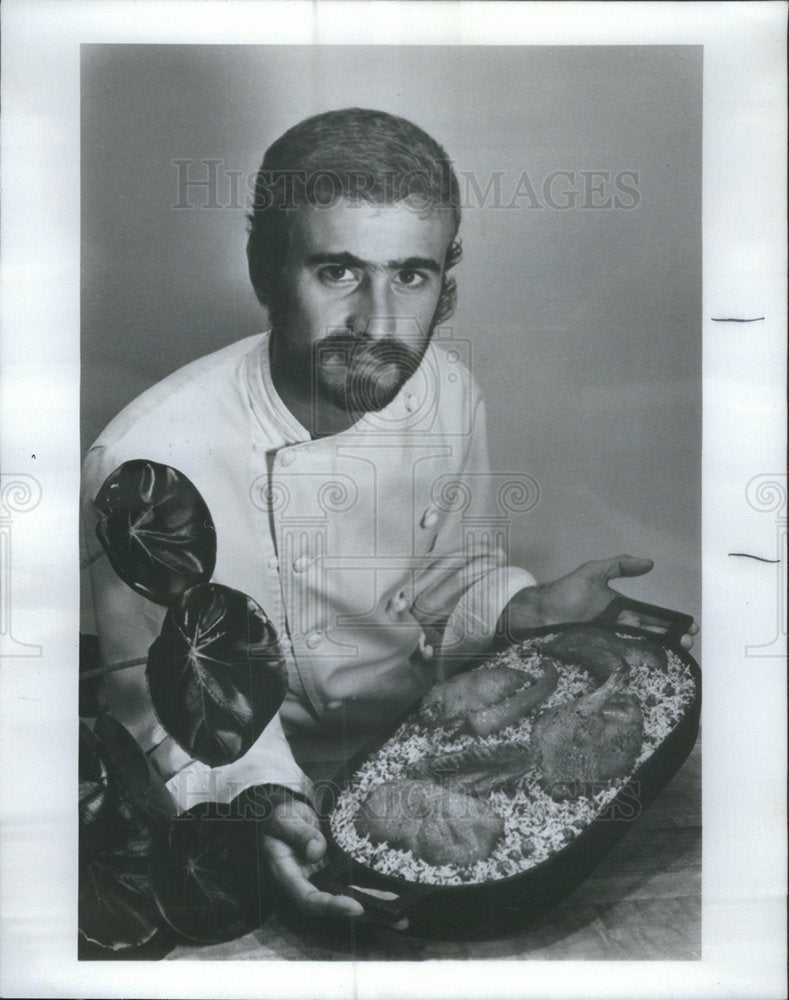 1976 Felipe Rojas-Lombardi Cooking Teacher Author Lecturer - Historic Images