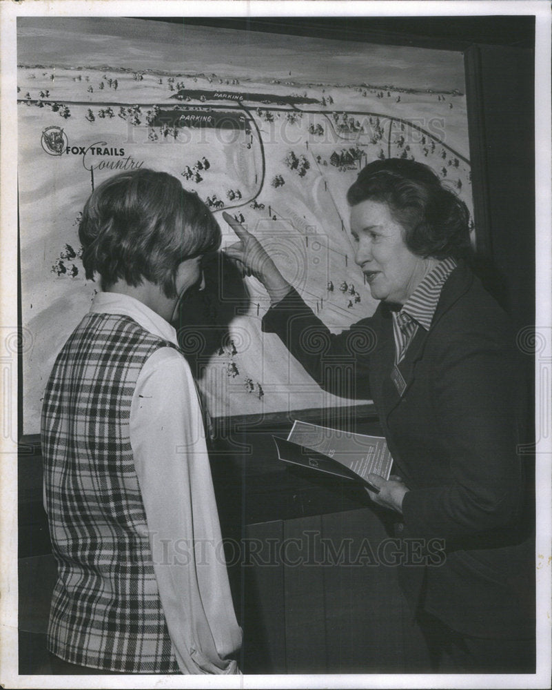 1970 Mrs. Margaret Roll Ski Manager Fox Trails Ski Country Club - Historic Images