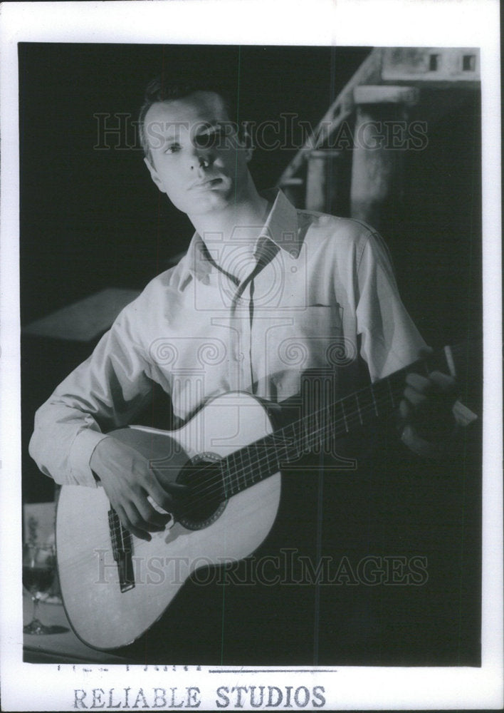 1970 Press Photo Tony Romano America jazz guitarist singer composer Radio Music - Historic Images