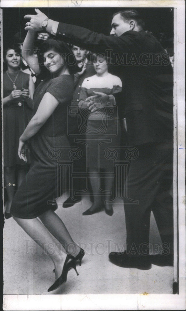 1964 Luci Baines Johnson President Dance Dalton West Grand Forks - Historic Images