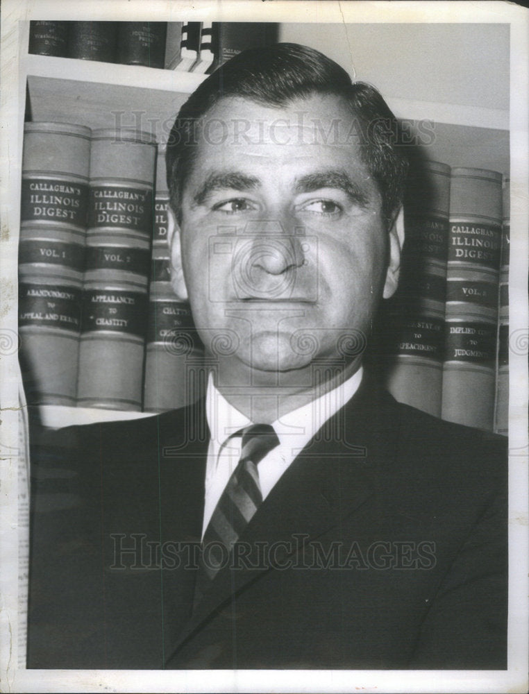 1960 William Rivkin, Chicago attorney and coordinator for the Kenned - Historic Images