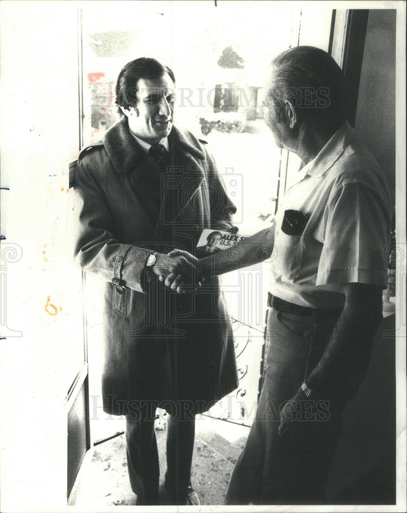 1978 Press Photo Alex R Seith Candidate Democratic Nomination Politician - Historic Images