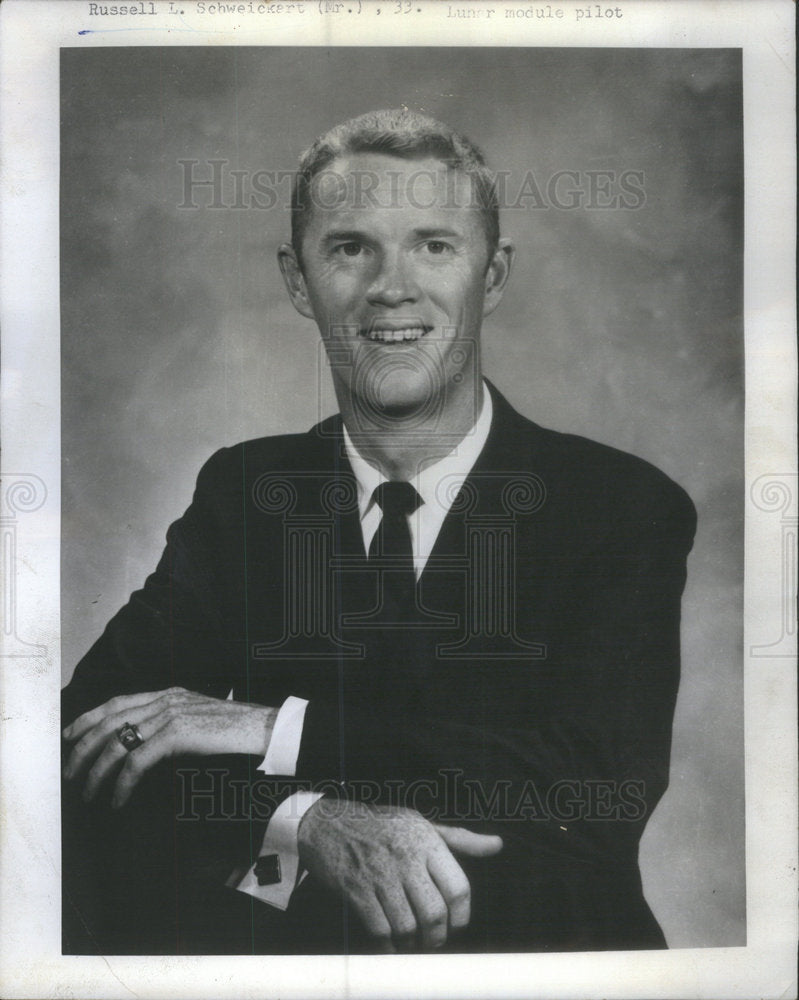 1969 Russell Schweickart Lunar module pilot - Historic Images