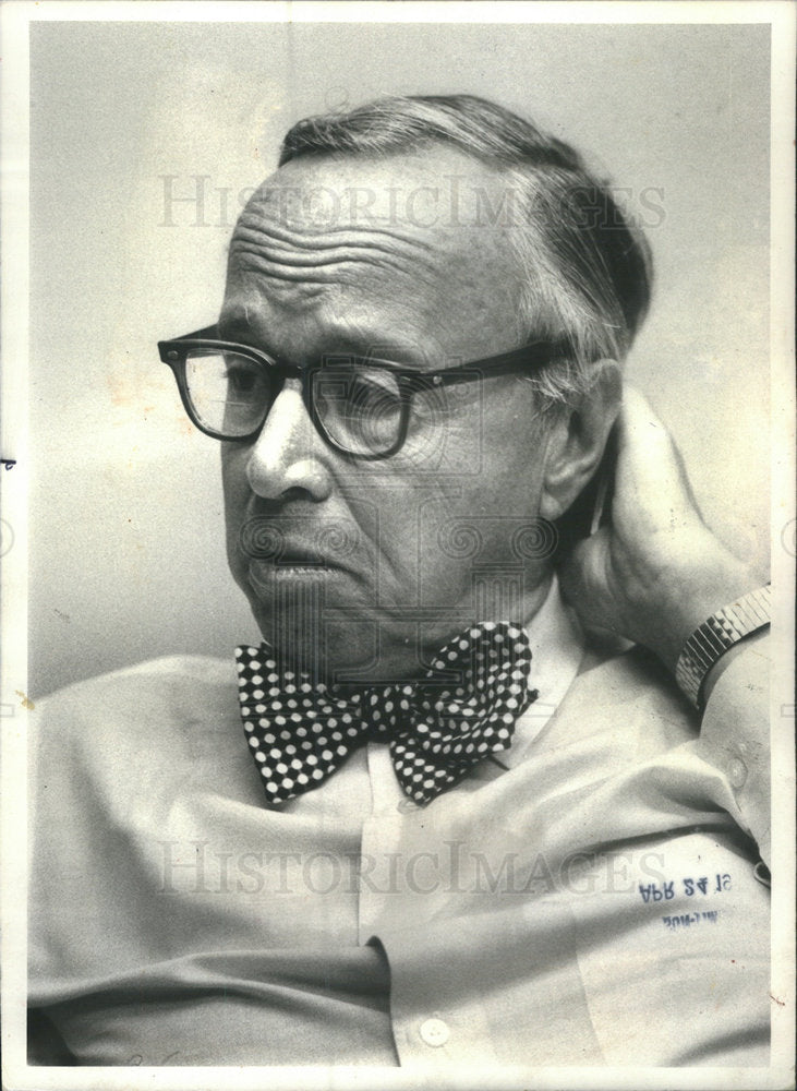 1986 Press Photo Arthur M Schlesinger Jr American Historian Social Critic - Historic Images
