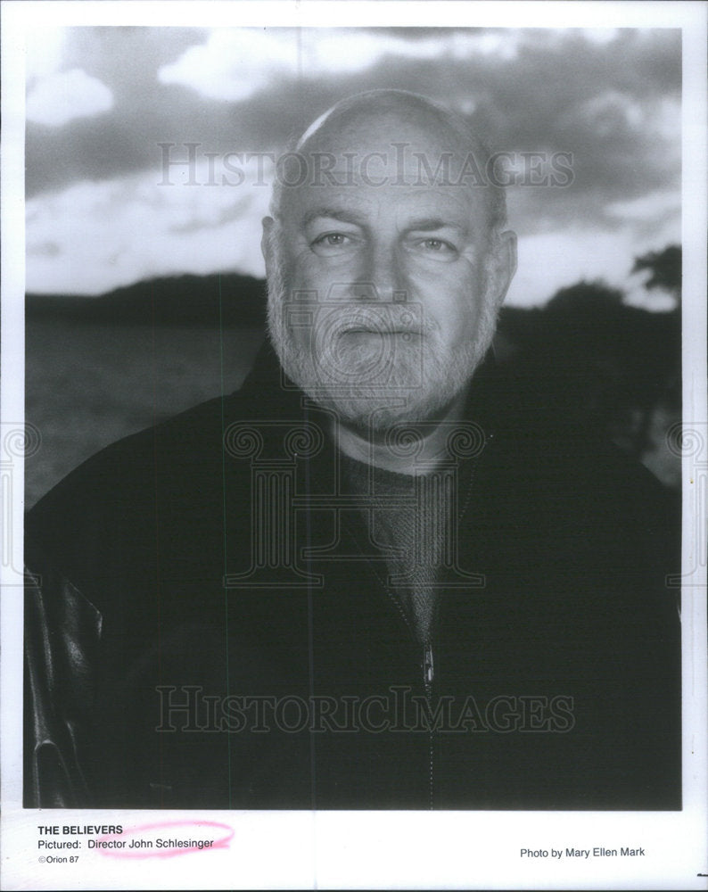 Press Photo John Richard Schlesinger English film stage director Believers - Historic Images