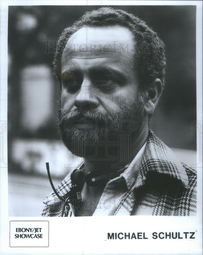 1986 Press Photo Michael Schultz American Movie Television Director Producer - Historic Images