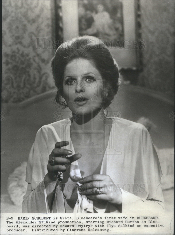 1972 Karin Schubert Greta Bluebeard Bluebeard Alexander Production - Historic Images