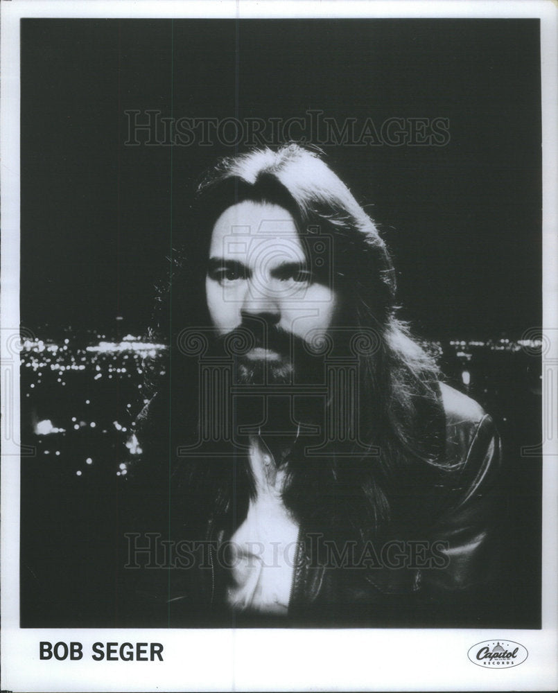 Press Photo Bob Seger (musician) - Historic Images