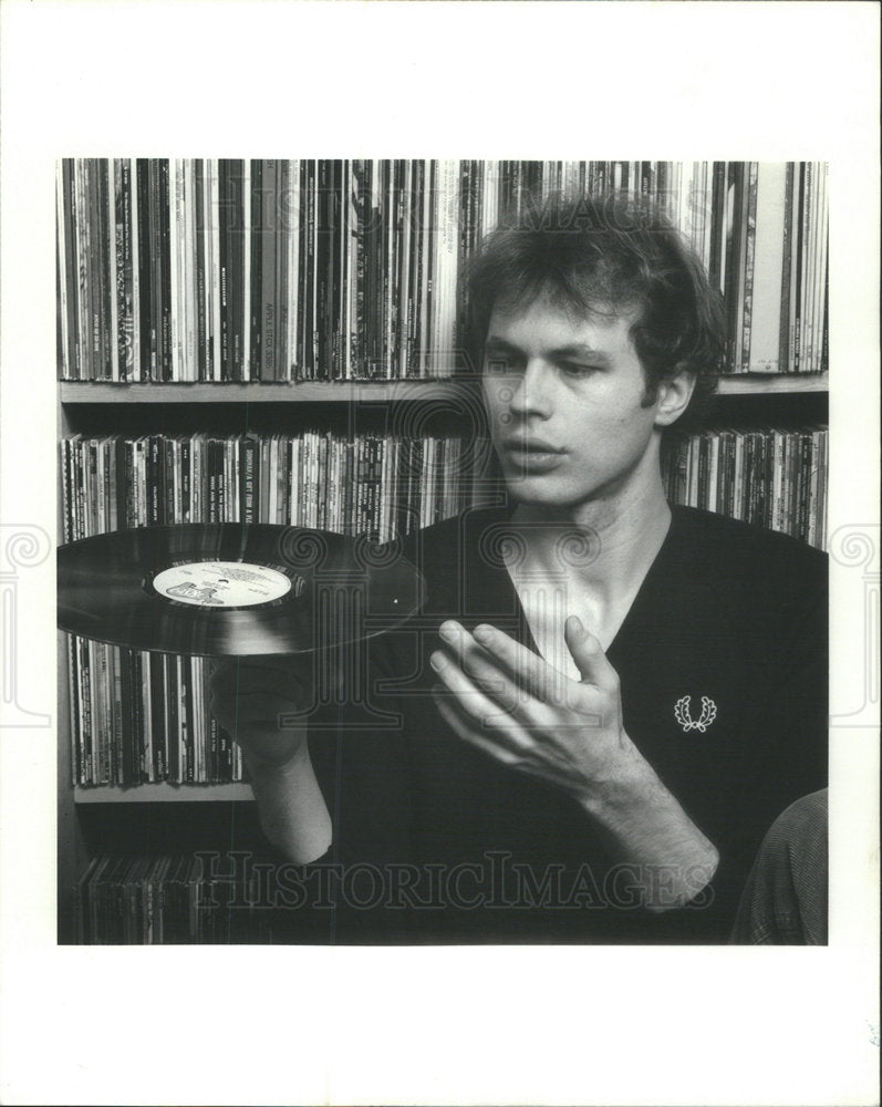 1982 Press Photo Bobby Skafish United States Chicago City Radio Personality - Historic Images