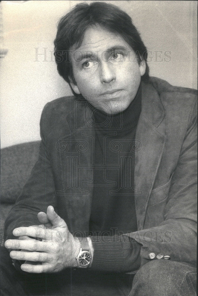 1987 Press Photo Actor John Ritter Stars ABC Television Hooperman New Season - Historic Images