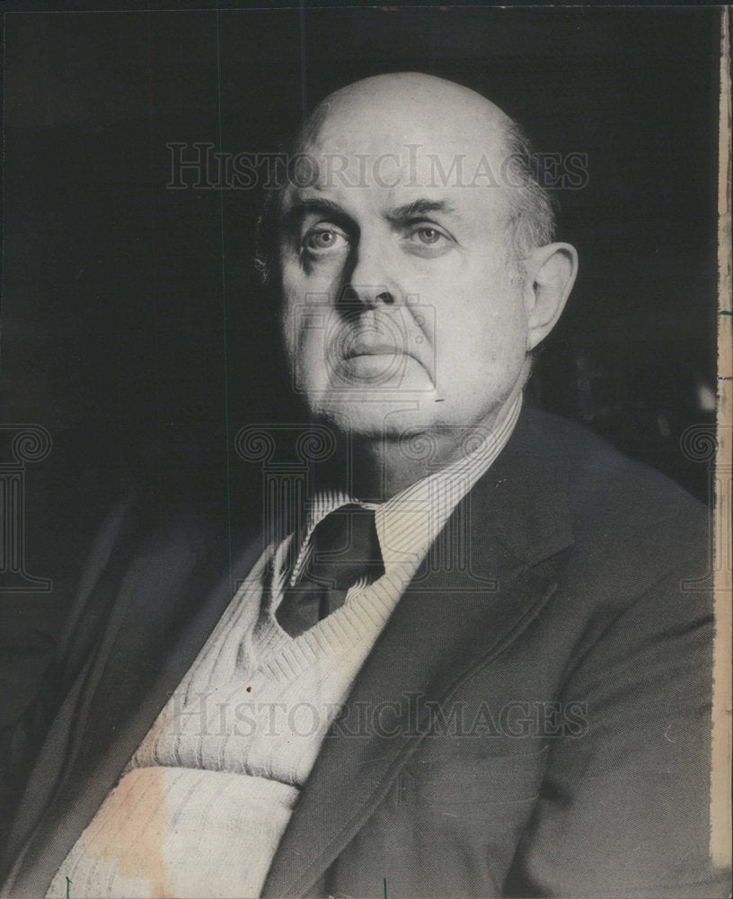 1975 John McGiver: Ready for the director&#39;s chair. - Historic Images