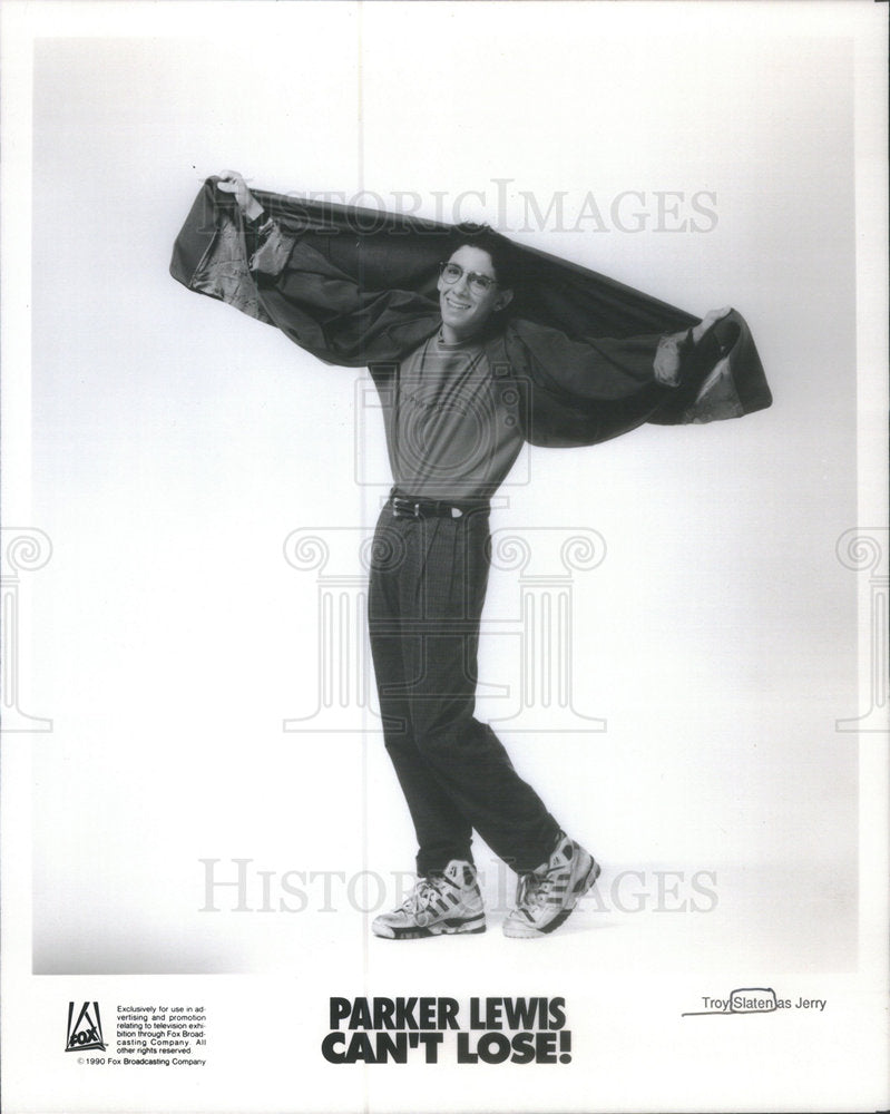 1990 Press Photo Troy Slaten in &quot;Parker Lewis Can&#39;t Lose!&quot; - Historic Images