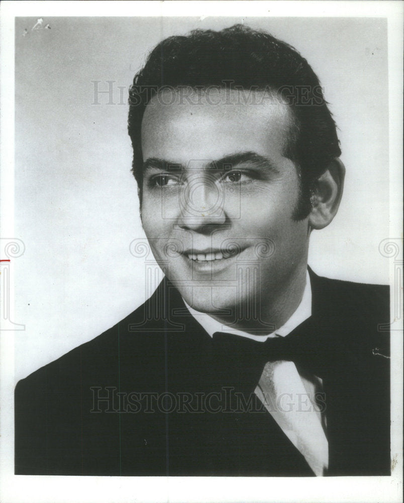 1973 Spiros Skouras Greece-American Singer - Historic Images