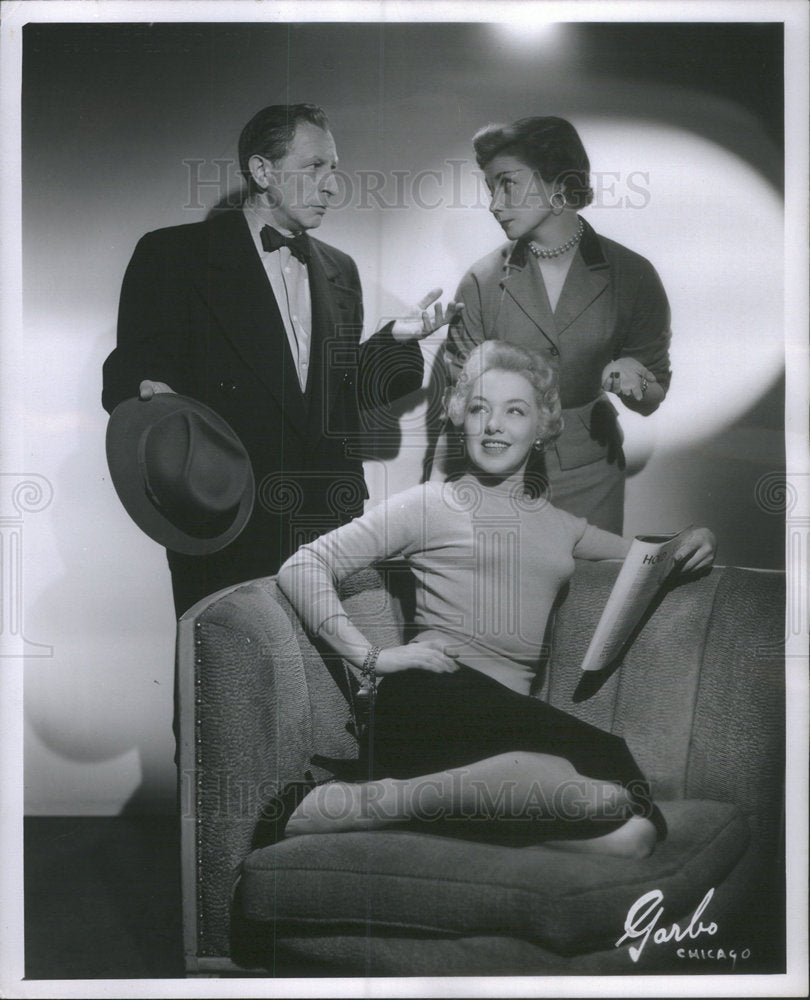1965 Max Wilner, June Henry, Fran Keegan in "The Fifth Season." - Historic Images