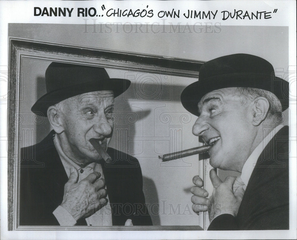 1975 Danny Rio Comic Pantomimist - Historic Images