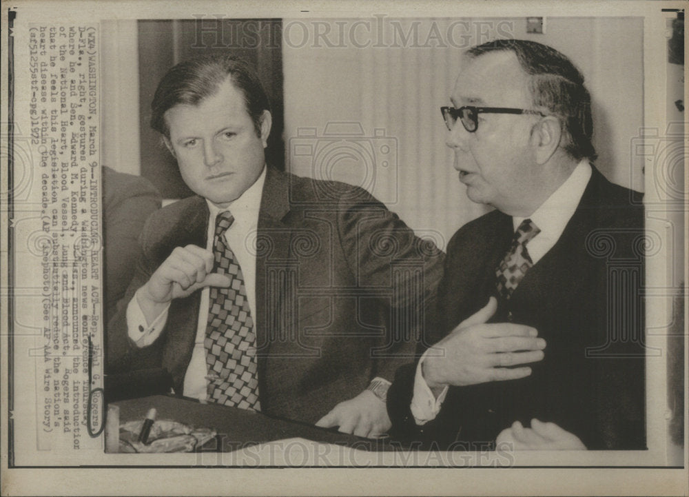 1972 Paul G. Rogers American Lawyer & Politician - Historic Images