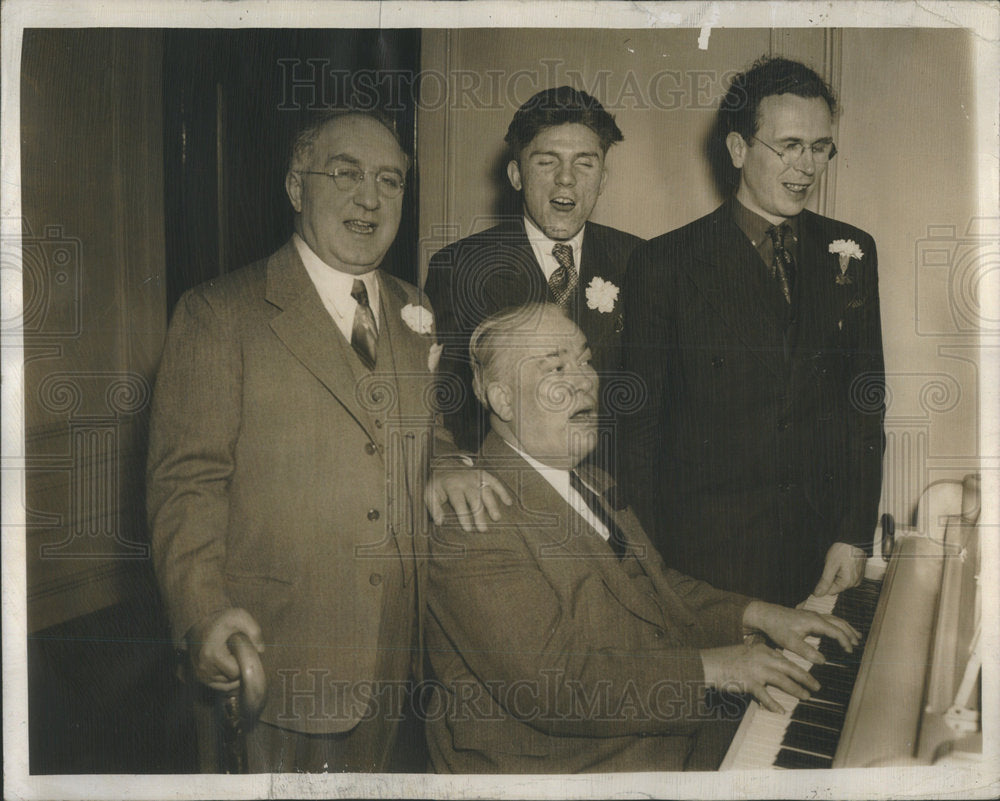 1939 James Petrillo Musician Union Bill Curtis President - Historic Images