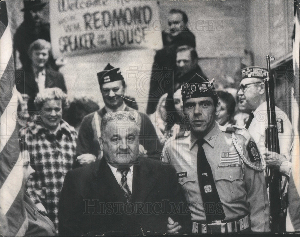 1975 Press Photo Illinois House Speaker William Redmond - Historic Images