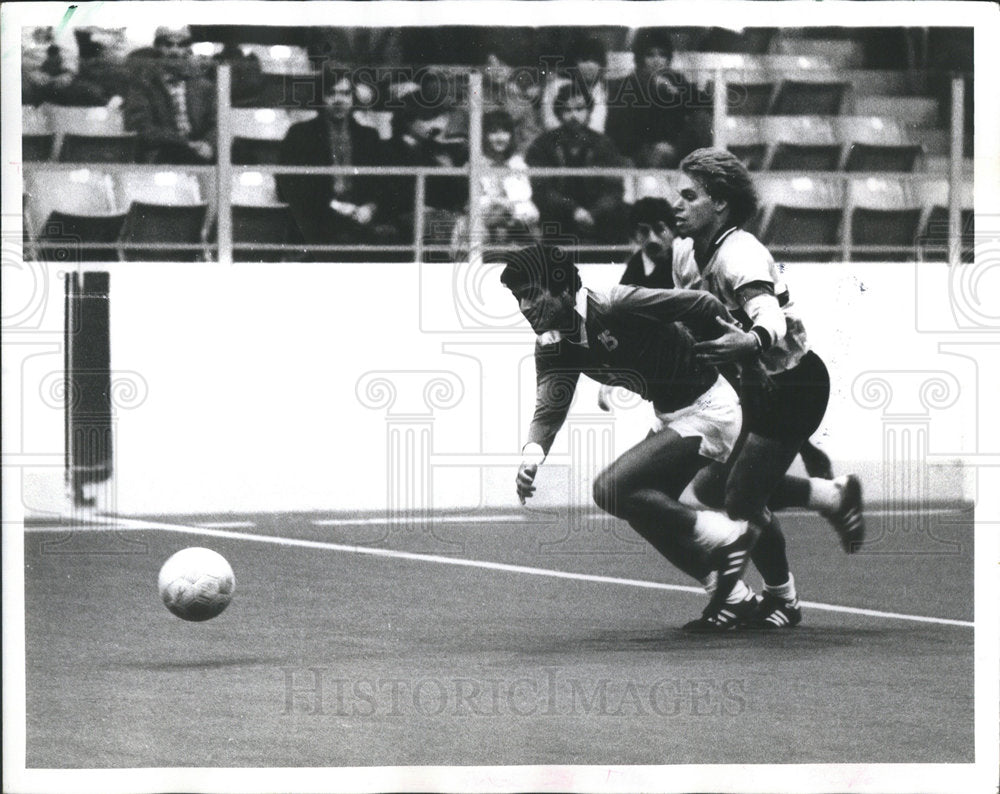 1985 Press Photo Martin Rincon is Chicago&#39;s Youngest Professional Athlete - Historic Images