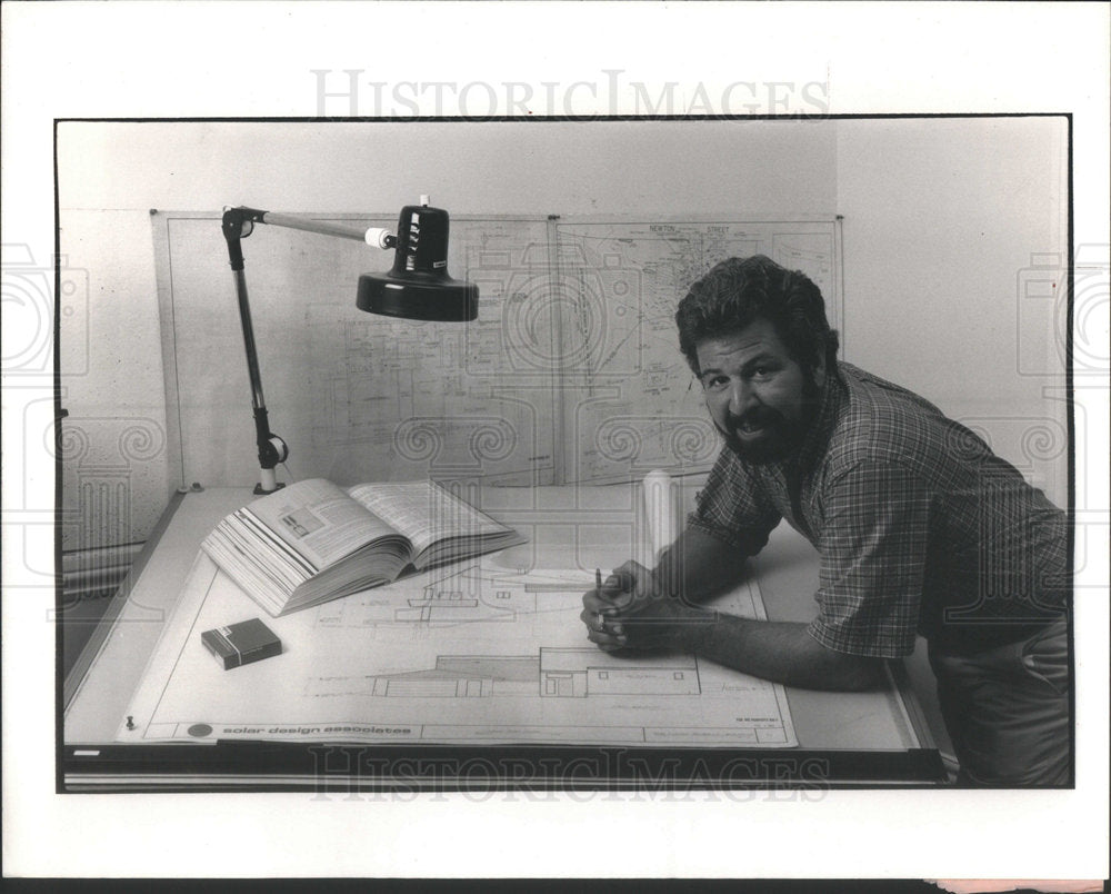 1983 Press Photo Bob Vila, Host of This Old House A Television Serious on Home - Historic Images