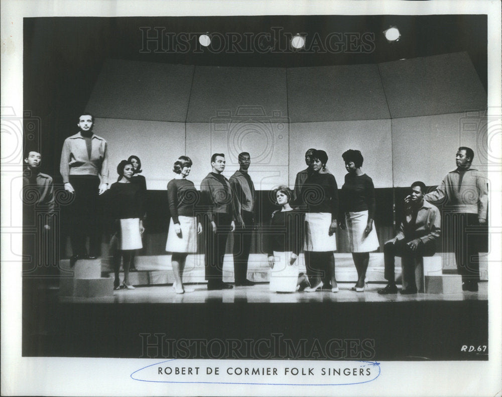 1969 Robert De Cormier Music Diector and Conductor Folk Singers - Historic Images