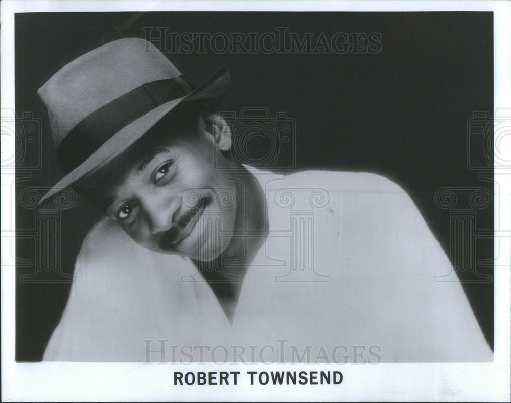 1987 Press Photo Robert Townsend American Actor Comedian Film Maker Chicago - Historic Images