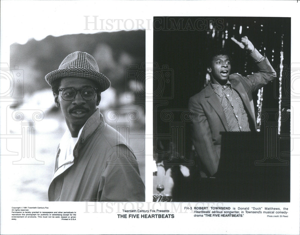 1991 Press Photo Robert Townsend American Film Actor & Director - RSC53269 - Historic Images