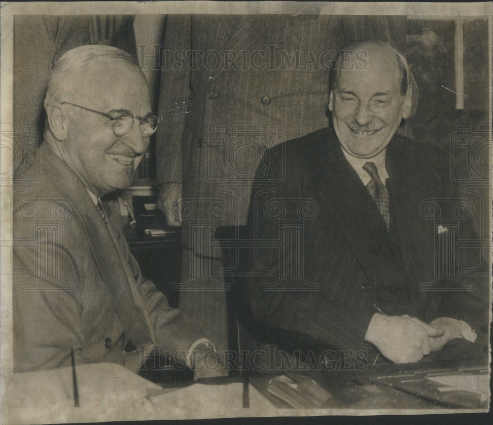 1950 Press Photo United States President Harry S. Truman - Historic Images