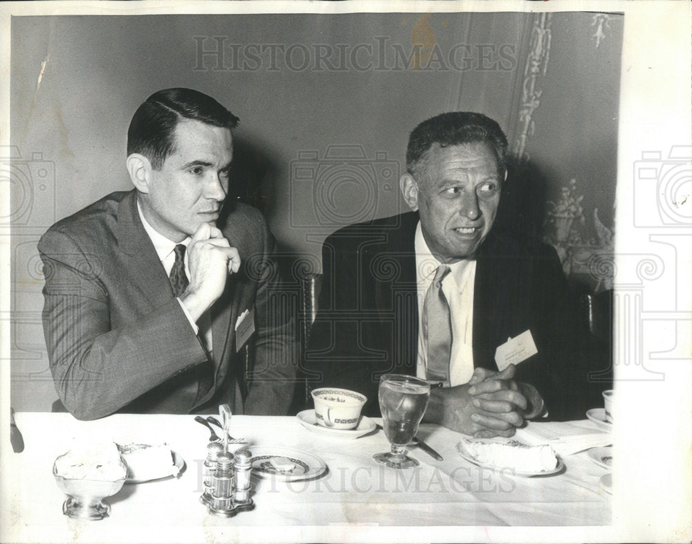 1964 Nolan T. Roe, Economic and Market Analyst, Portland Cement Assn - Historic Images