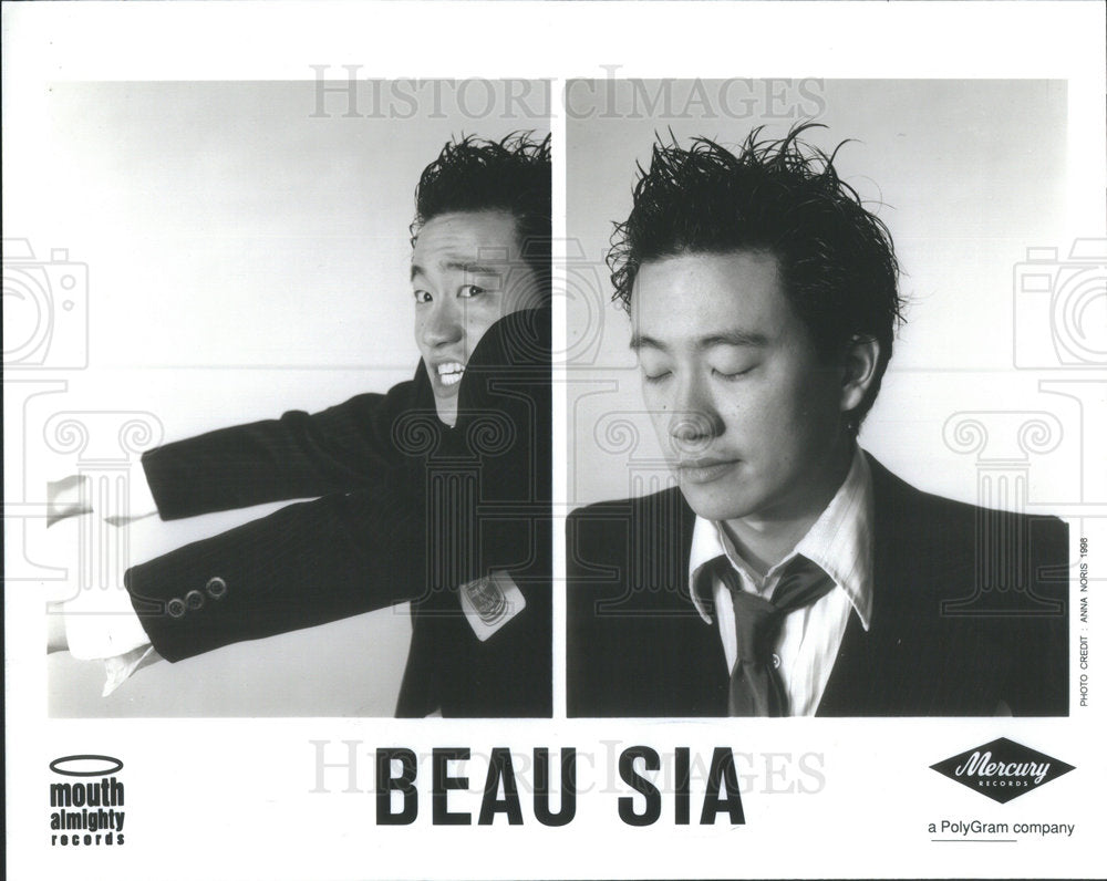 Press Photo Copy American Slam Poet Beau Sia Portrait. - Historic Images