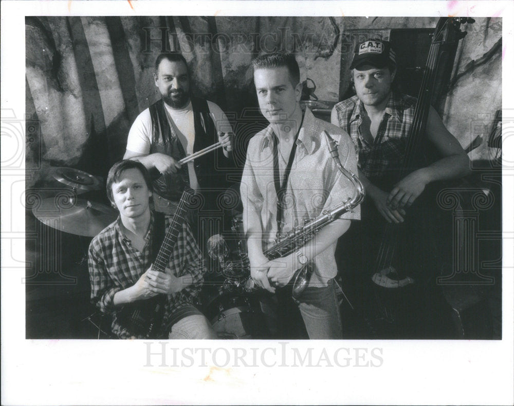 1993 Press Photo The Vandermark Quartet - Historic Images