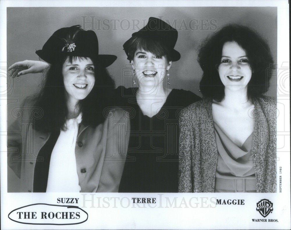 1982 Press Photo The Roches - Suzzy, Terre and Maggie - Historic Images