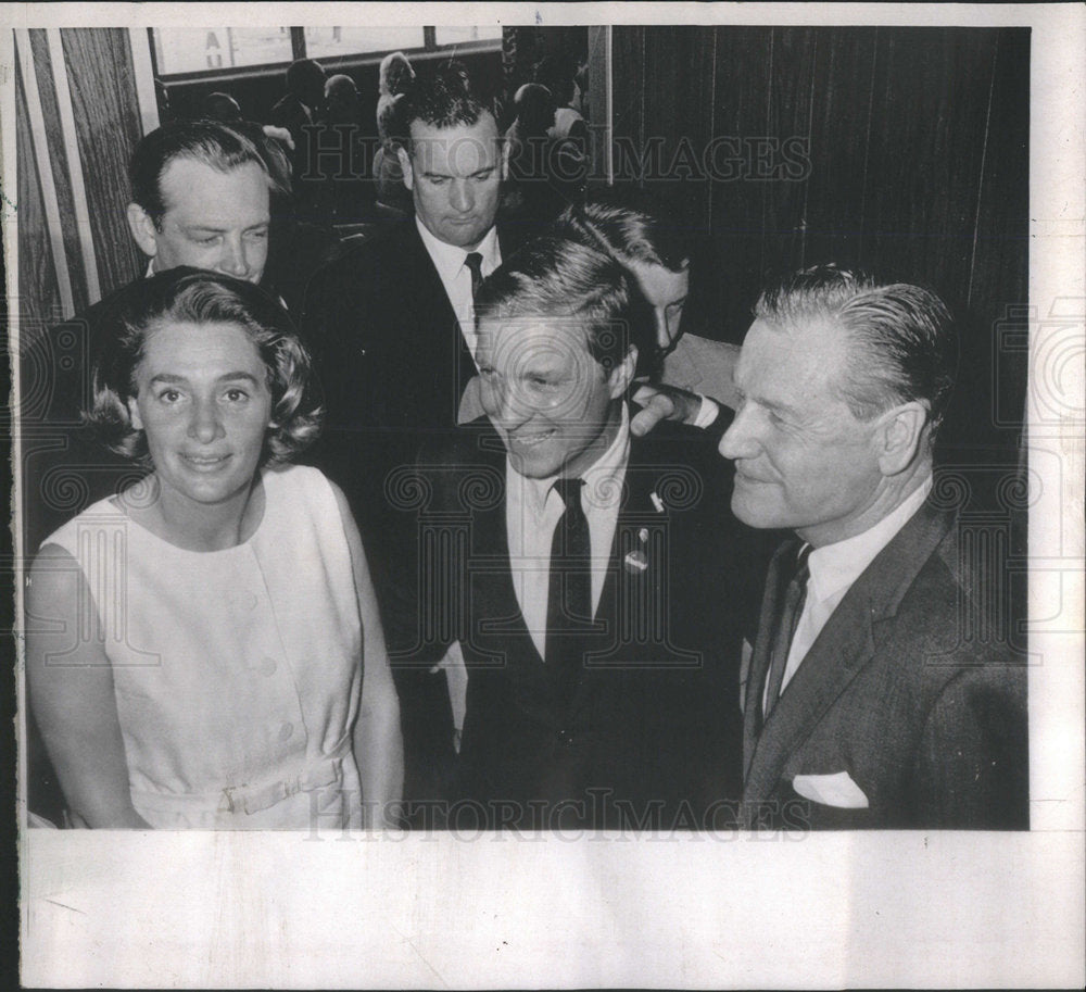 1968 Nelson Rockefeller Governor New York Charles Percy - Historic Images