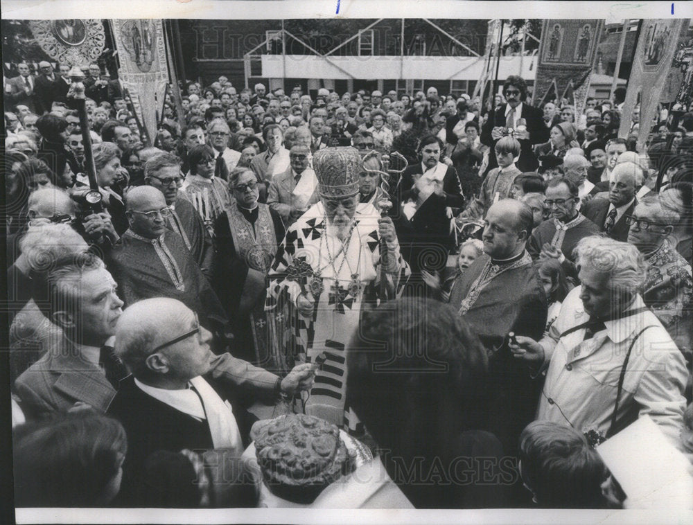 1976 Cardinal Josef Slipyi Ukrainian Catholic Church Saints Volodymy - Historic Images