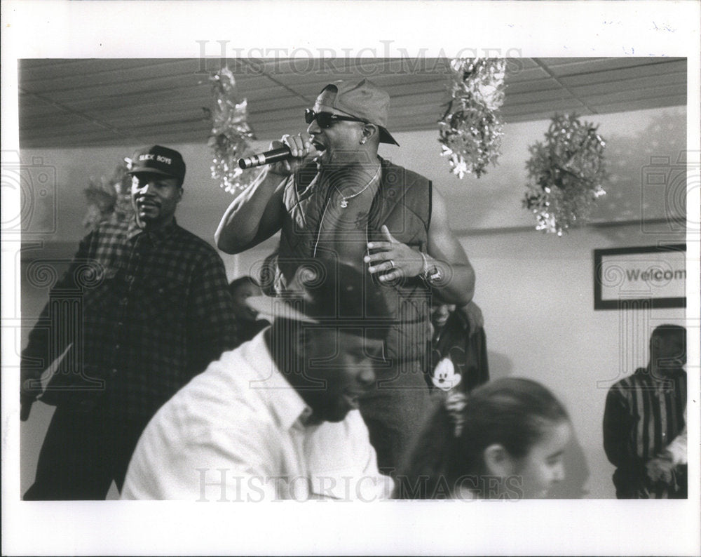 1991 Press Photo The Slick Boys rap group - RSC54087 - Historic Images