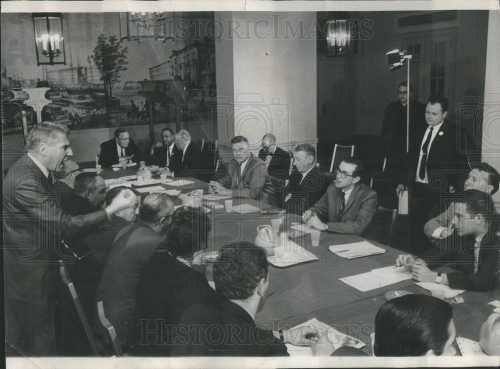 1966 Seymour Simon Ray Hilliard Atty Lee Leibik - Historic Images