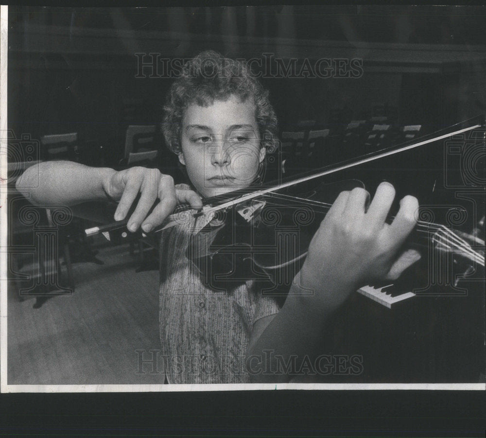 1973 Chicago Symphony Youth Concert Soloist Winner Silverman - Historic Images