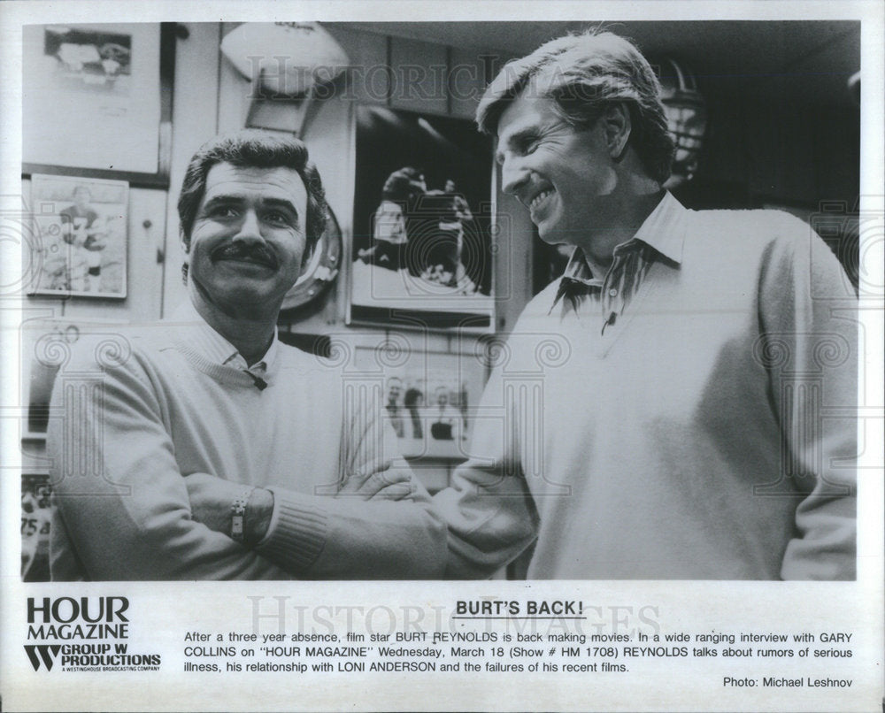 Burt Reynolds American Film & Television Actor - Historic Images