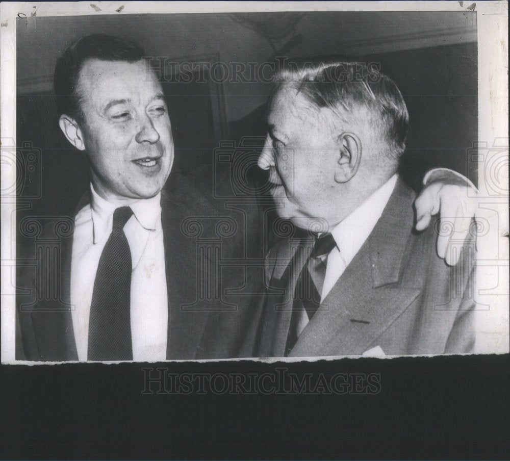 1952 Press Photo Walter Reuther was an American labor union leader, who made the - Historic Images