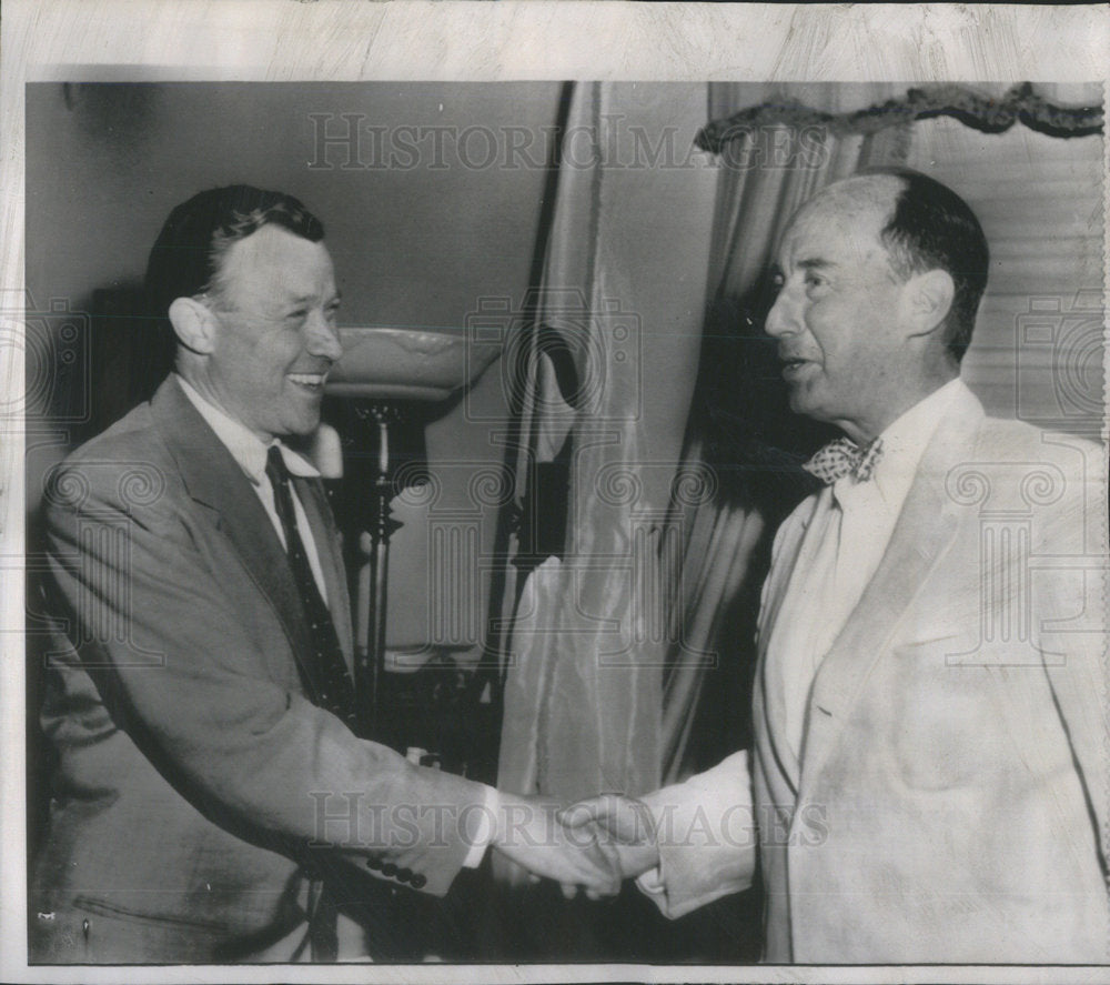 1952 Press Photo Walter P. Reuther American Labor Leader - Historic Images