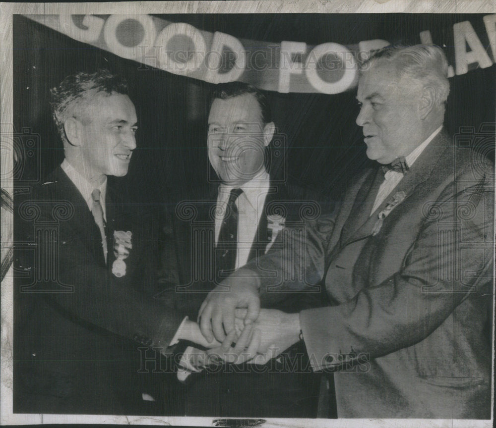 1955 James B.Carey,head of the United Electrical Workers union;Walte - Historic Images