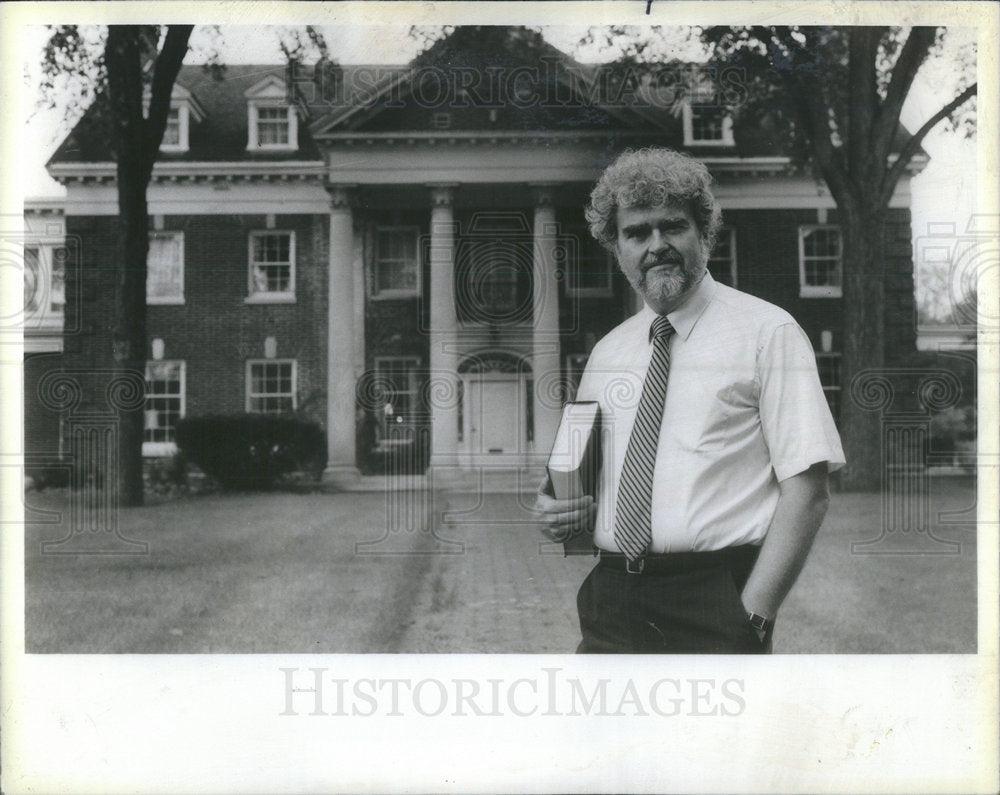1986 Press Photo Gene mulcahy educator - Historic Images